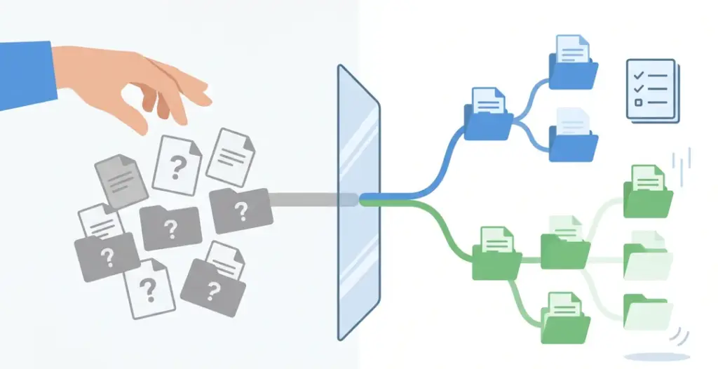 Digital decluttering