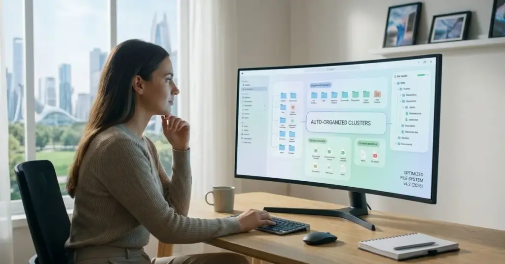 digital file system that never gets cluttered