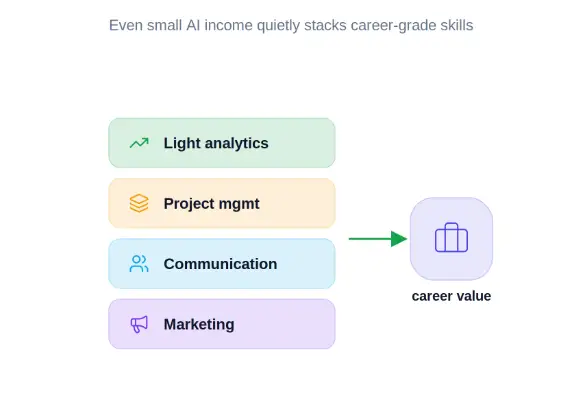 how much can beginners earn with AI side hustles
