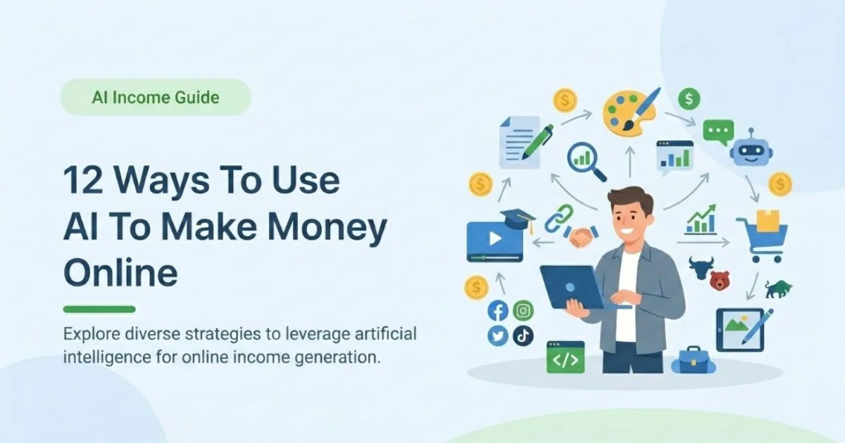 use AI to make money online